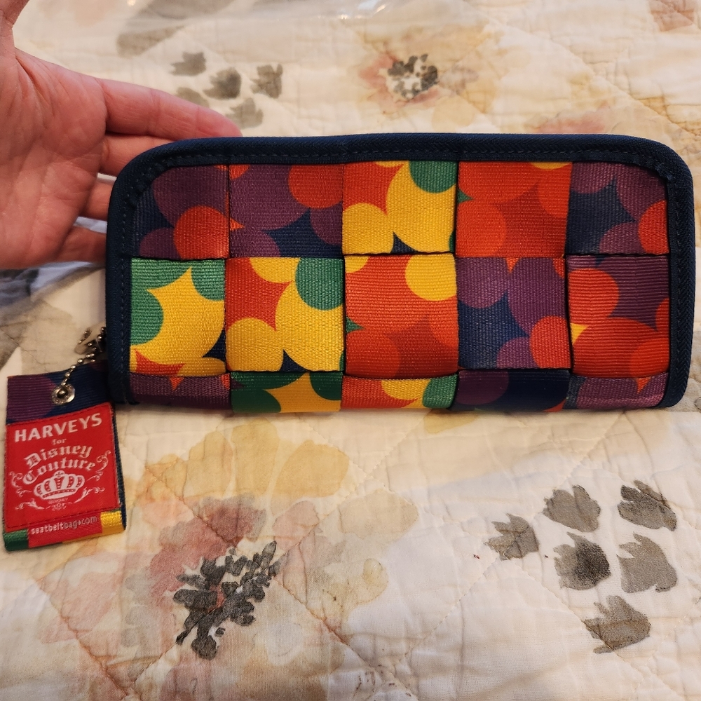 EUC Pop Art Mickey Harveys Clutch Wallet